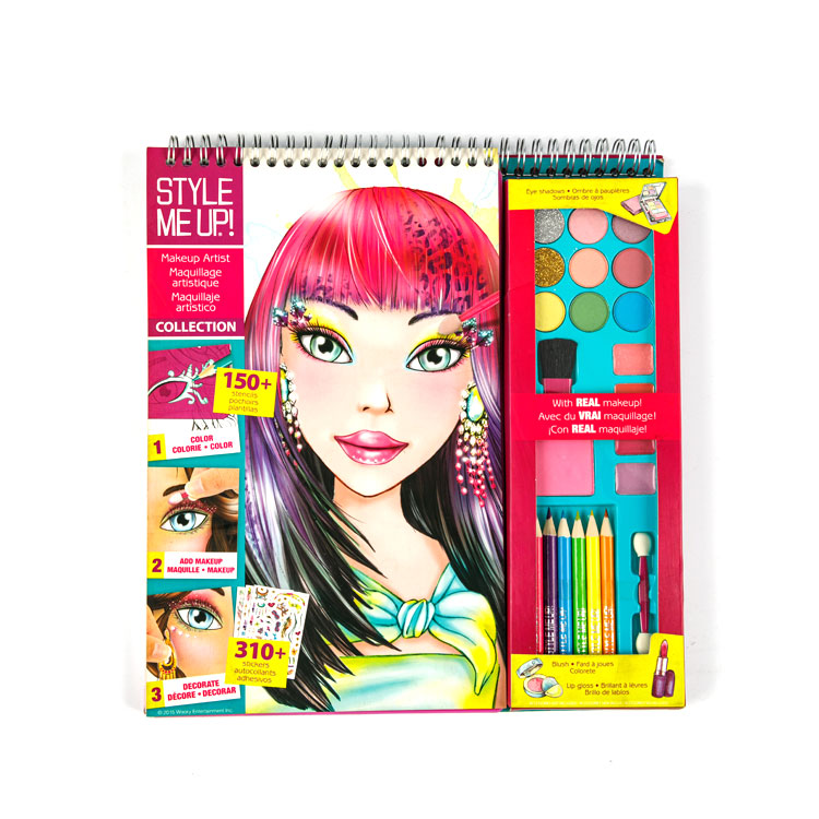 Sketch Book - Книга със спирала с Crayon Pad BG