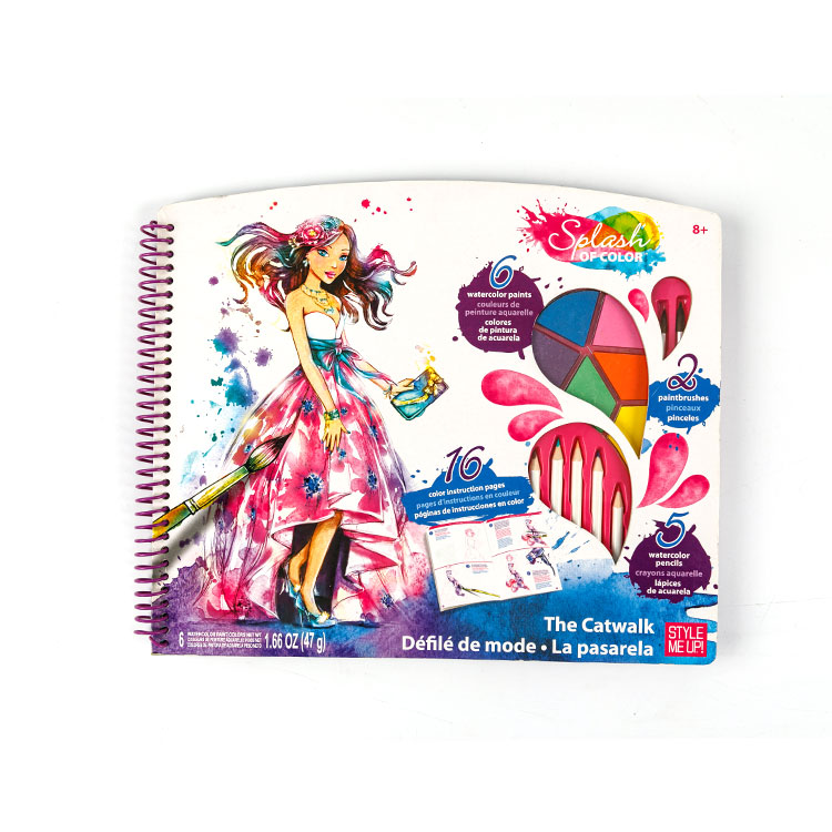 Спирална книга - Sketch Book Splash